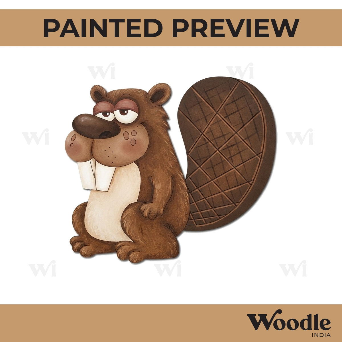 Beaver Pre Marked MDF Design 2