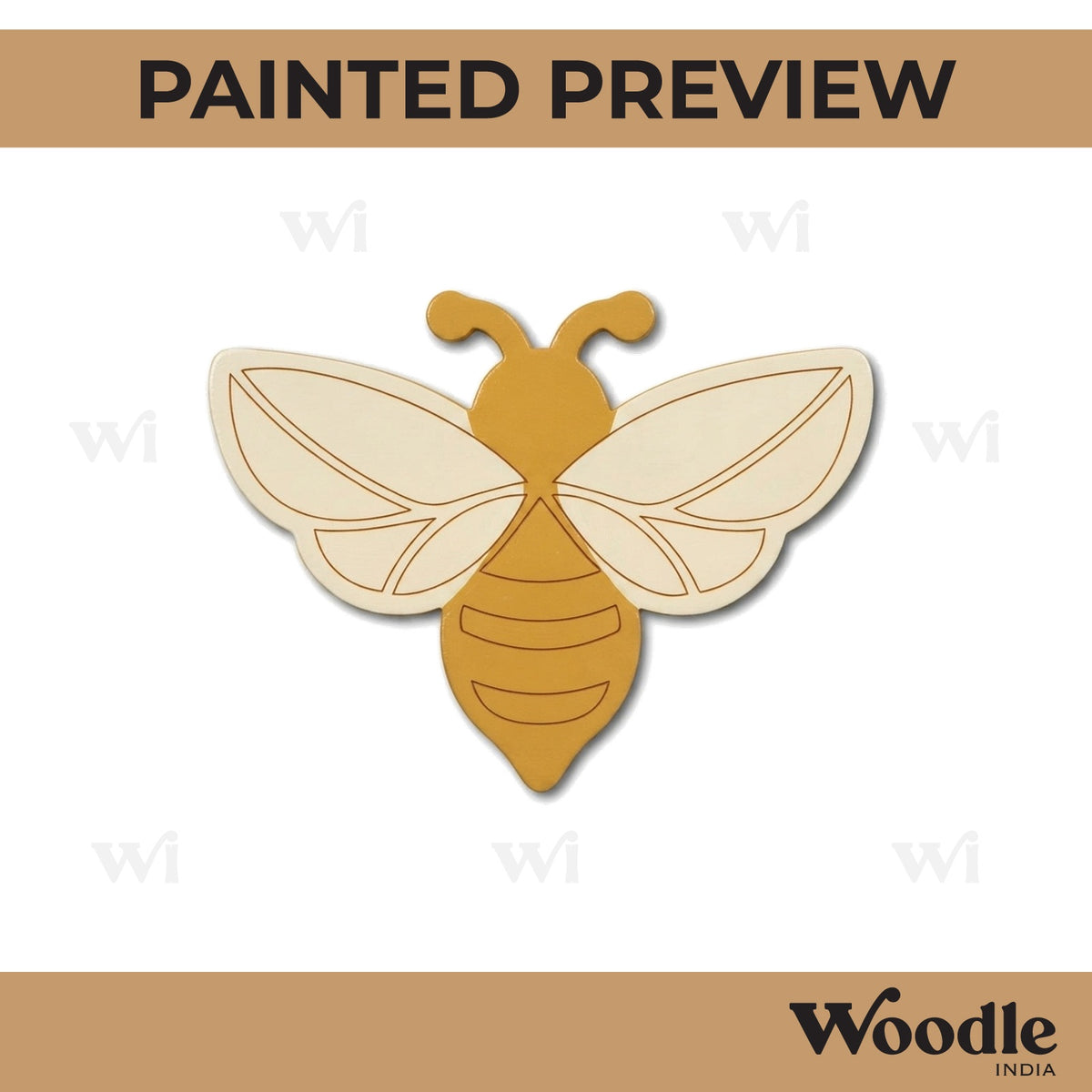 Bee Pre Marked MDF Design 1
