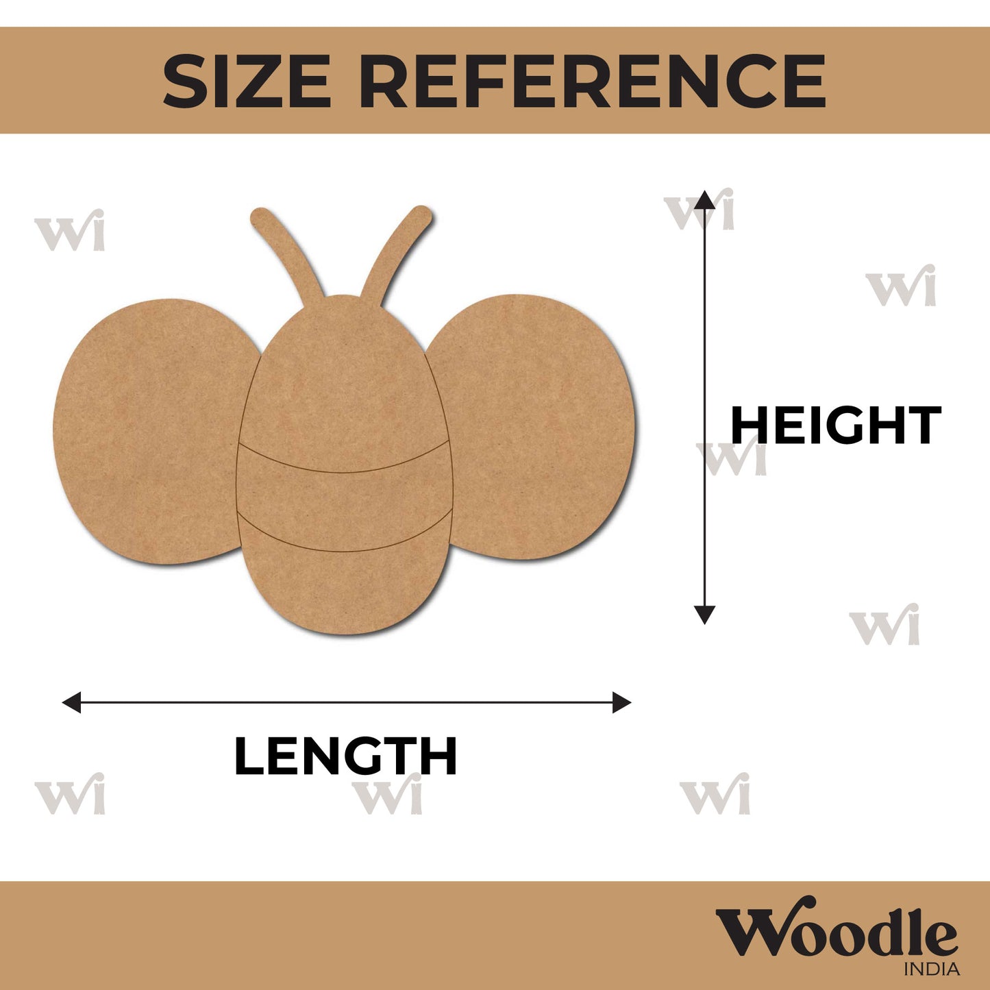 Bee Pre Marked MDF Design 10