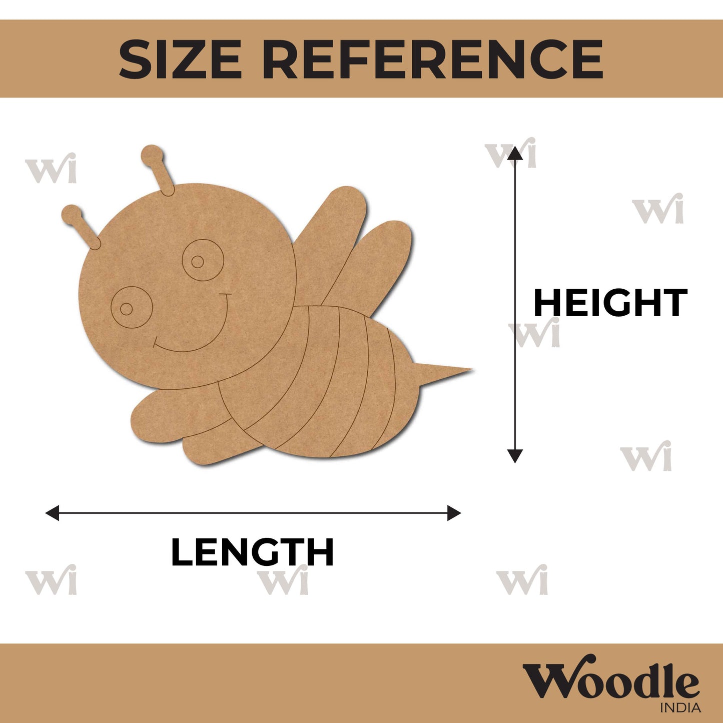 Bee Pre Marked MDF Design 11