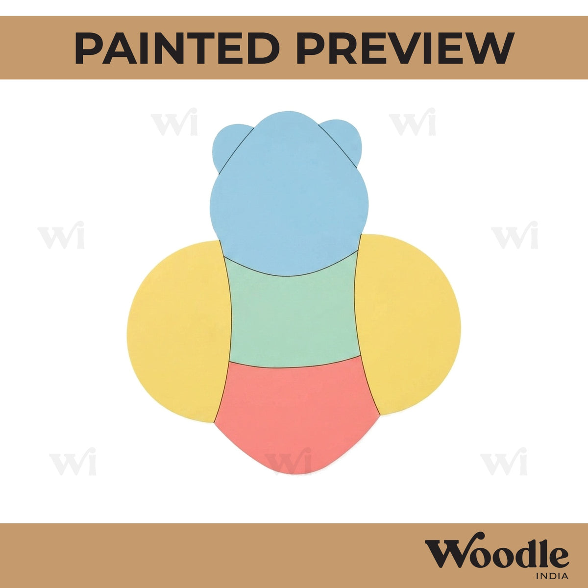 Bee Pre Marked MDF Design 4