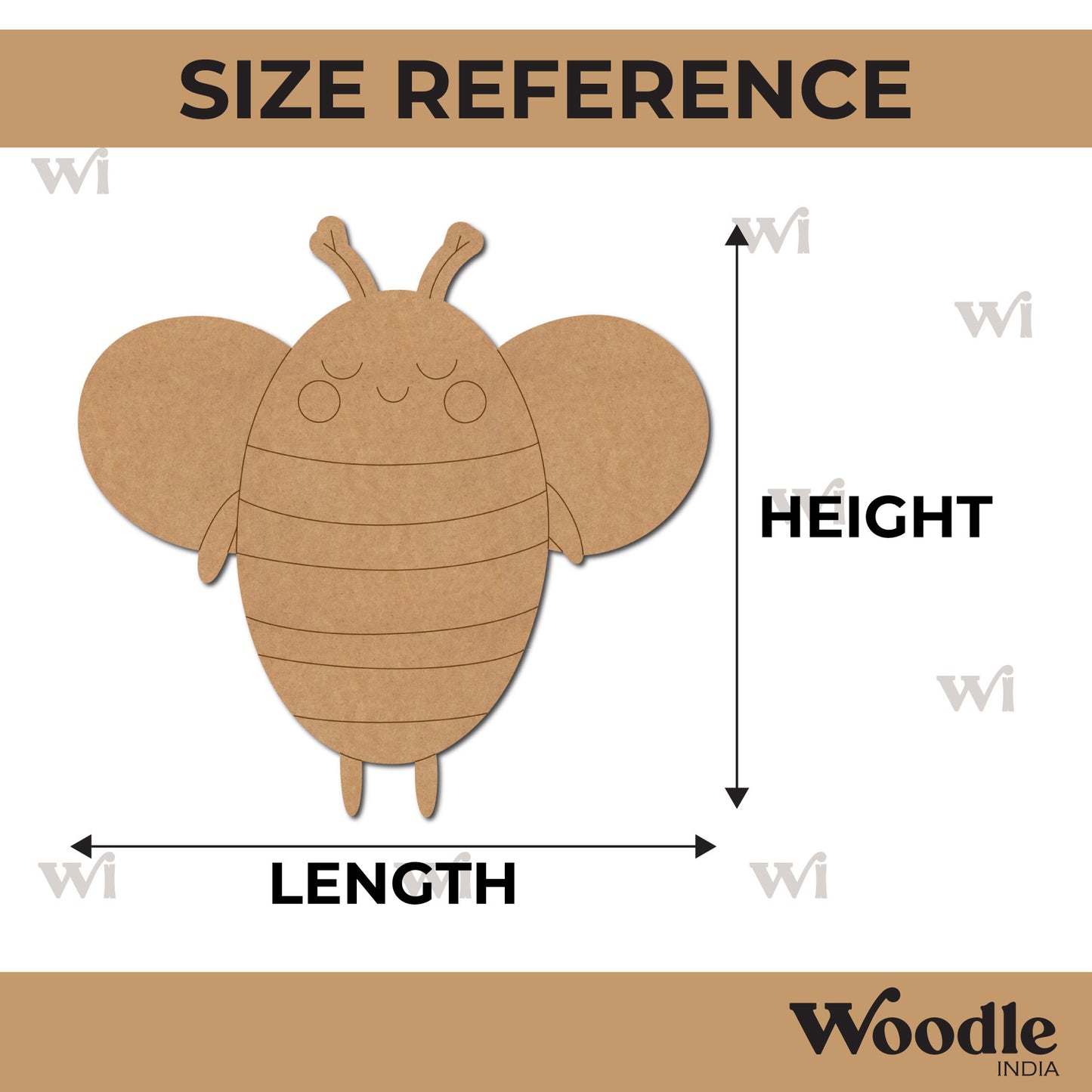 Bee Pre Marked MDF Design 7