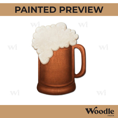 Beer Mug Pre Marked MDF Design 1