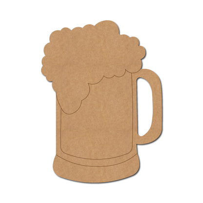 Beer Mug Pre Marked MDF Design 1