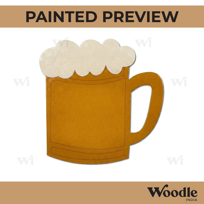 Beer Mug Pre Marked MDF Design 2