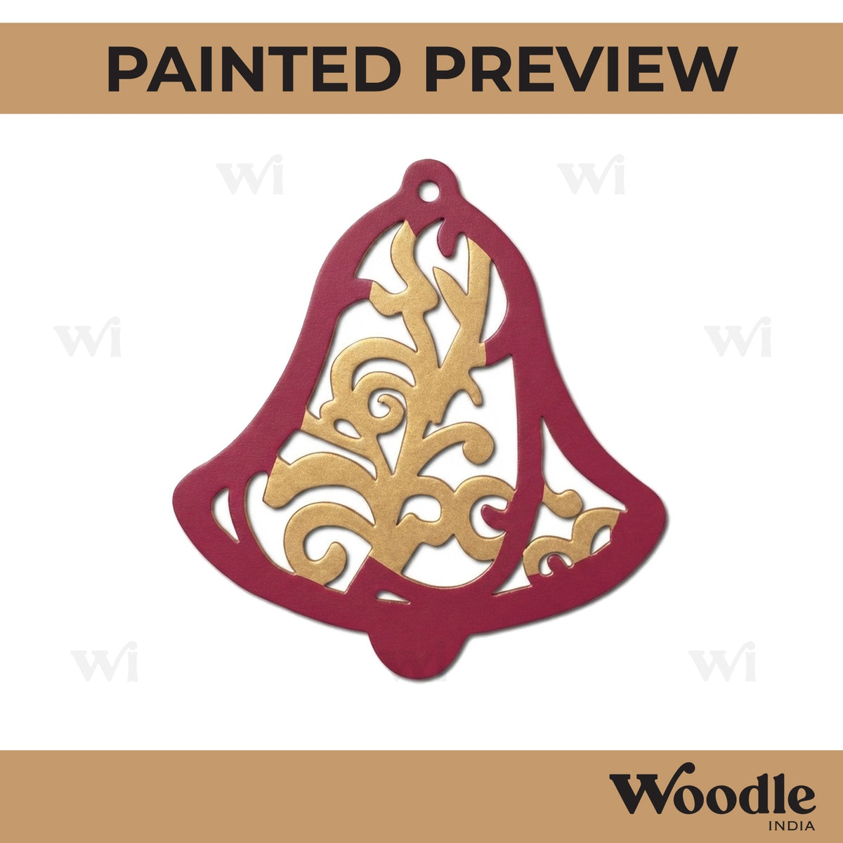 Bell Cutout MDF Design 2