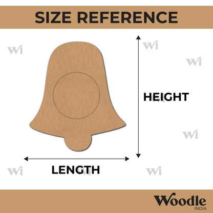 Bell Diya Tealight Holder MDF Design 1