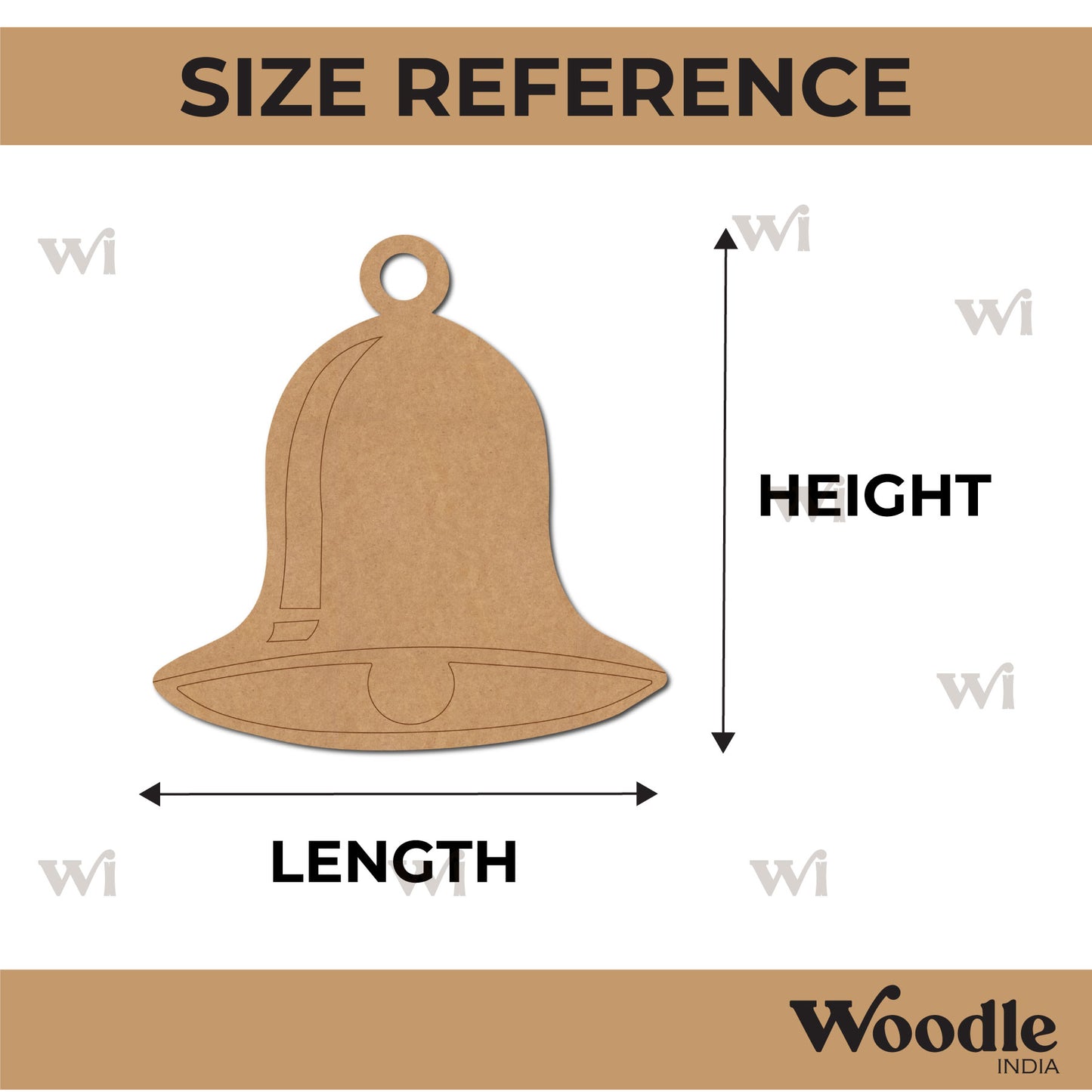 Bell Pre Marked MDF Design 3