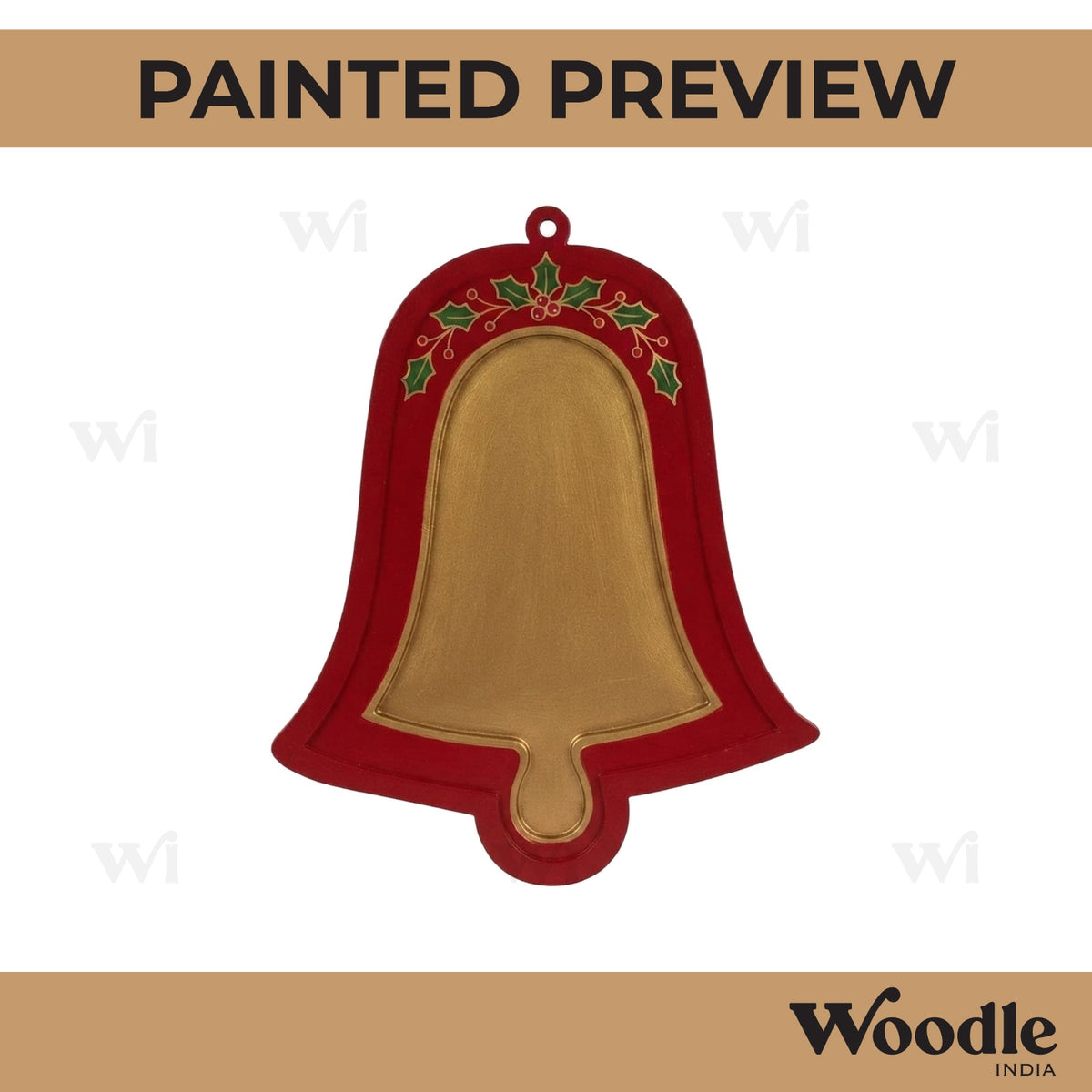 Bell Two Layered Base MDF Design 1