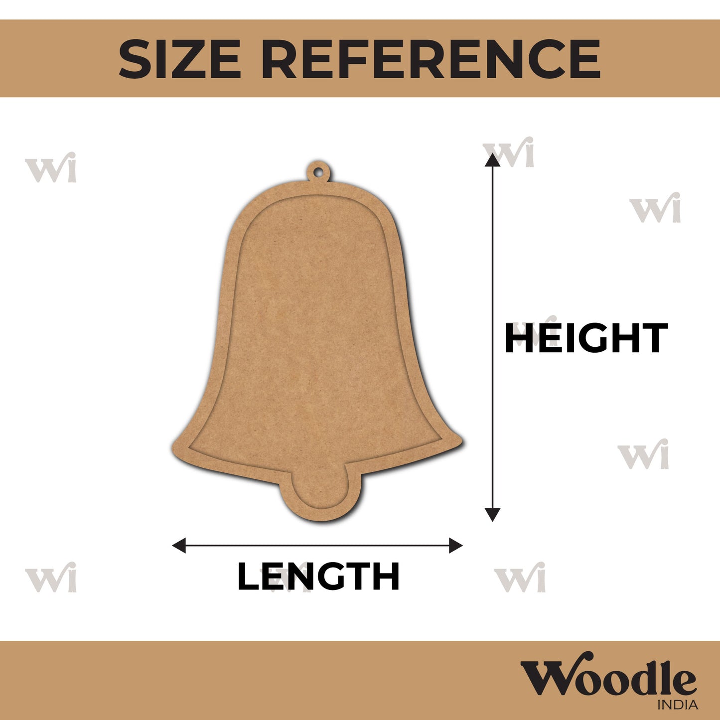 Bell Two Layered Base MDF Design 1