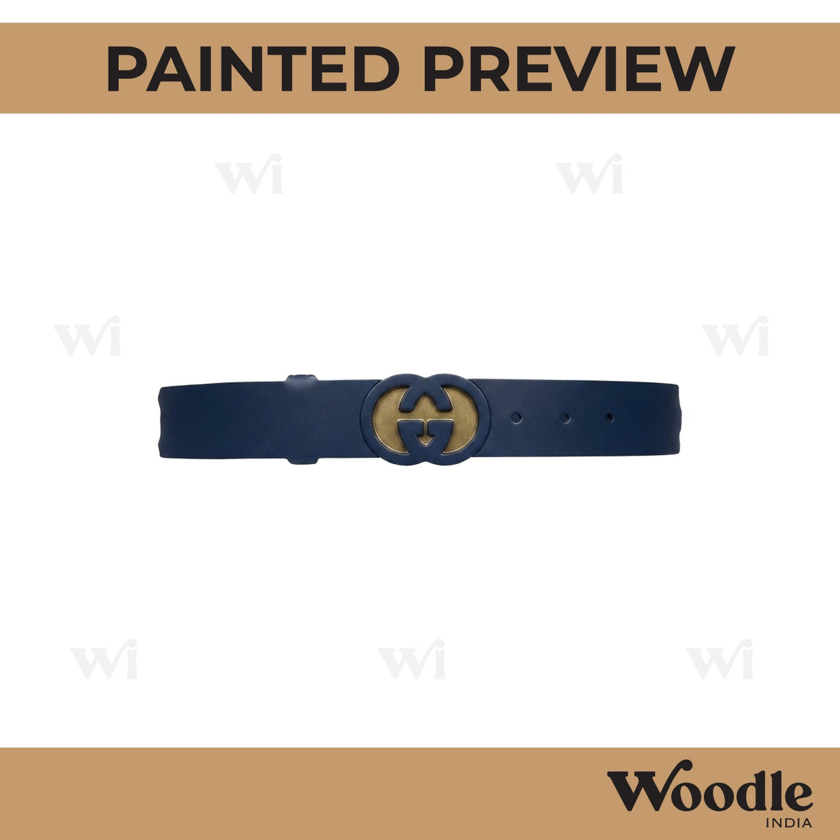 Belt Pre Marked MDF Design 1
