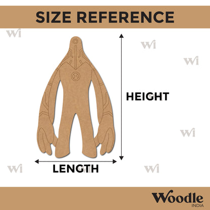 Ben Ten Cartoon Pre Marked MDF Design 1