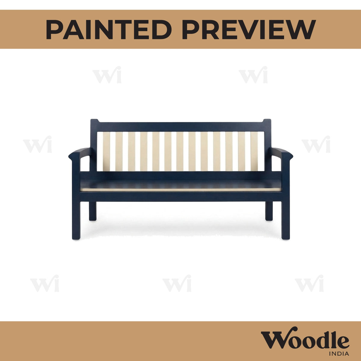 Bench Cutout MDF Design 1