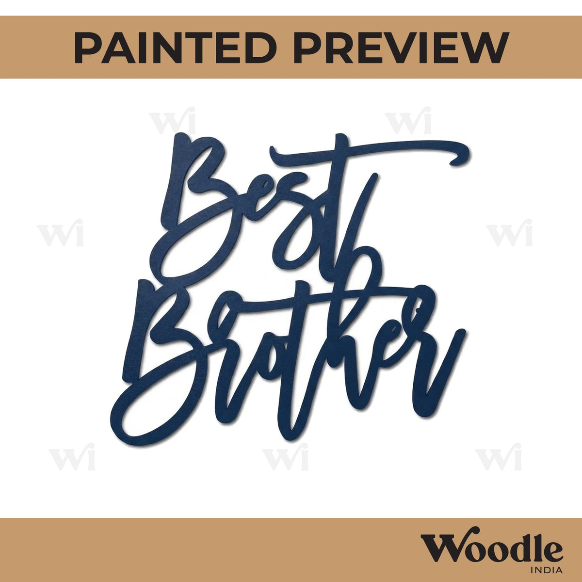 Best Brother Cutout MDF Design 1