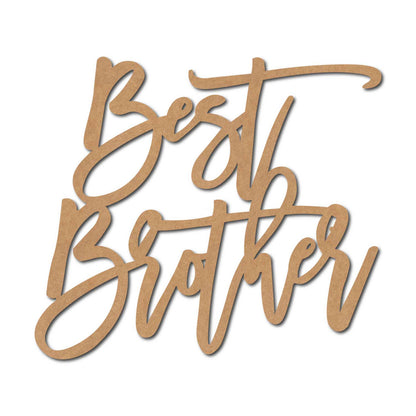 Best Brother Cutout MDF Design 1