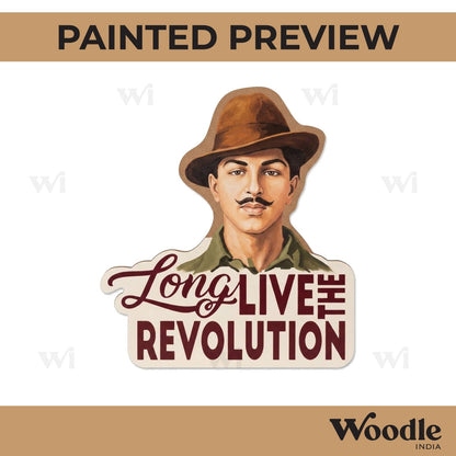 Bhagat Singh Pre Marked Base MDF Design 1