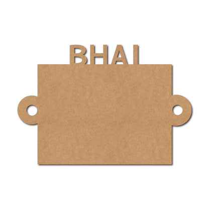 Bhai Rakhi Cutout MDF Design 4