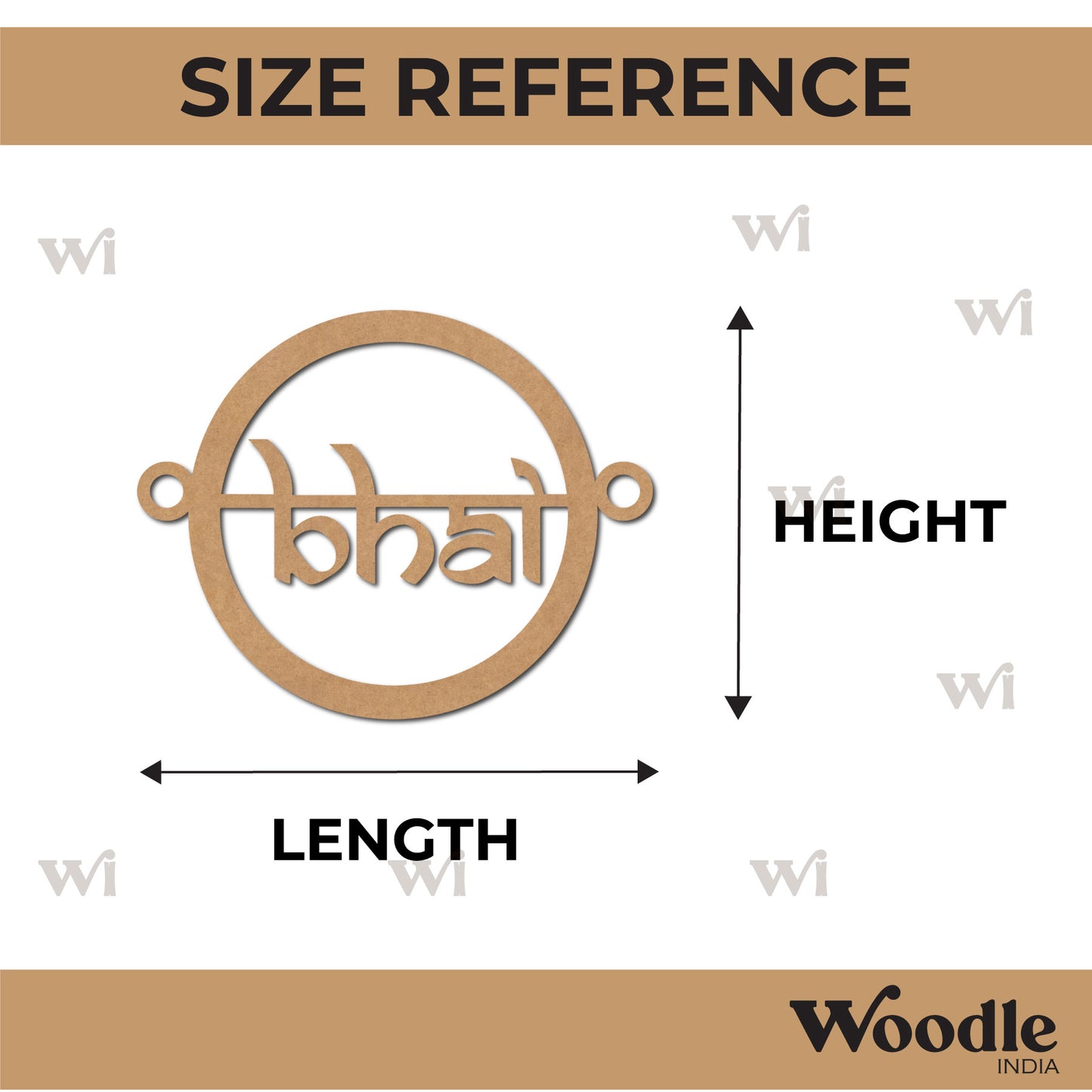 Bhai Rakhi Cutout MDF Design 5