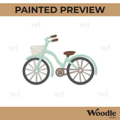 Bicycle Cutout MDF Design 1