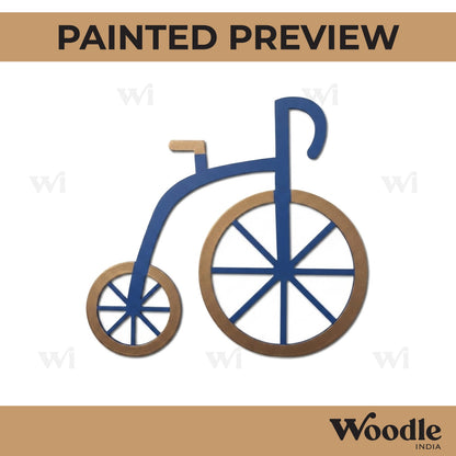 Bicycle Cutout MDF Design 2