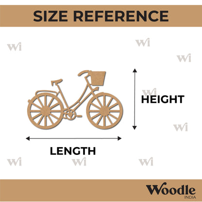 Bicycle Cutout MDF Design 5