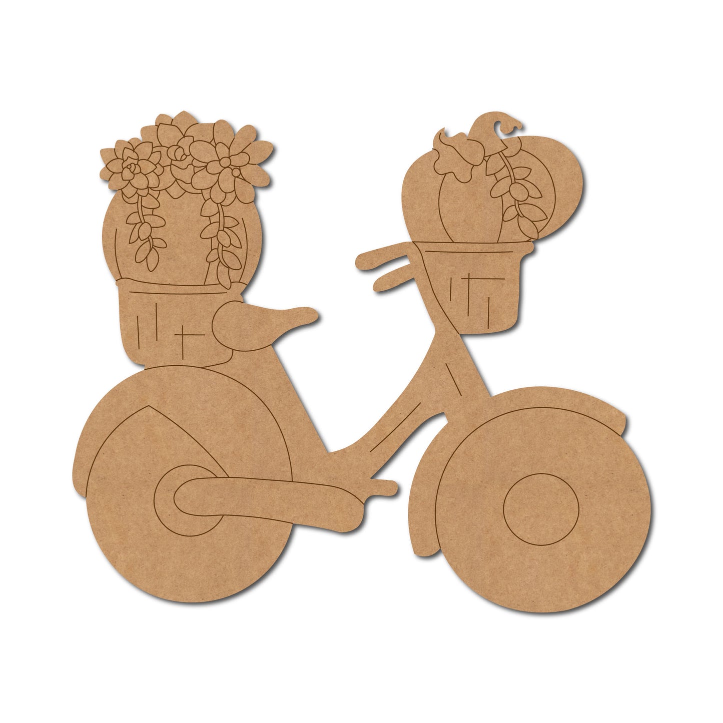 Bicycle Pre Marked MDF Design 1