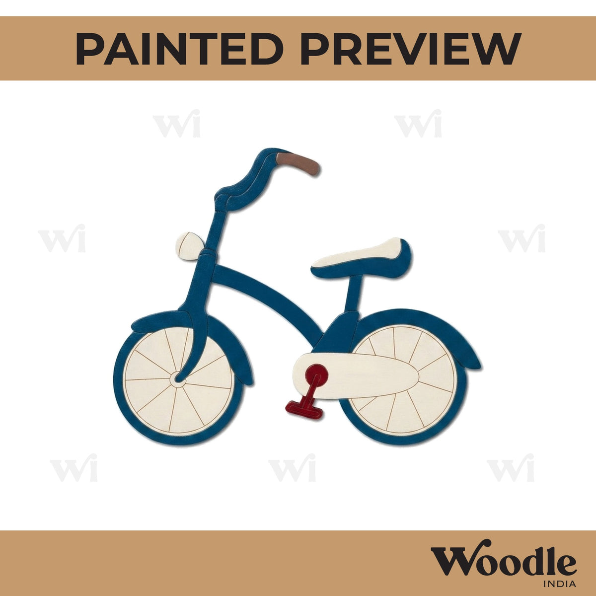 Bicycle Pre Marked MDF Design 2