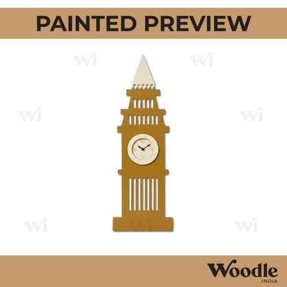 Big Ben Clock Tower Monument Cutout MDF Design 2