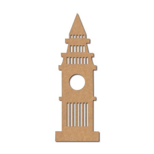 Big Ben Clock Tower Monument Cutout MDF Design 2