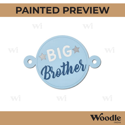 Big Brother Rakhi Pre Marked MDF Design 1