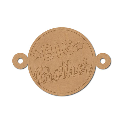 Big Brother Rakhi Pre Marked MDF Design 1