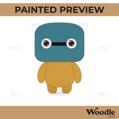 Big Hero 6 Cartoon Pre Marked MDF Design 1