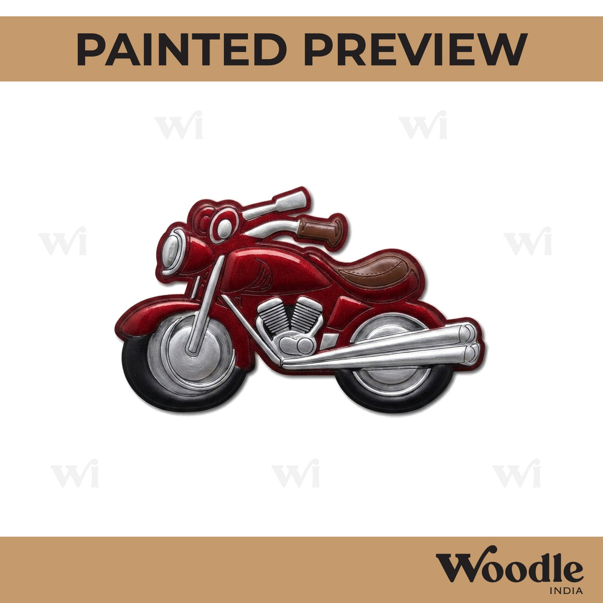 Bike Pre Marked MDF Design 4