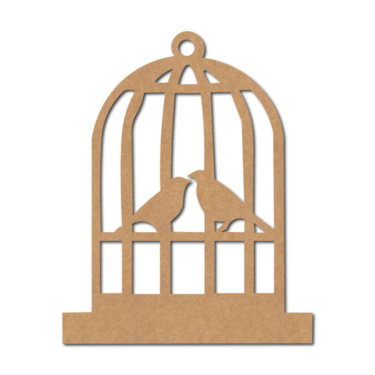 Bird Cage Cutout MDF Design 2