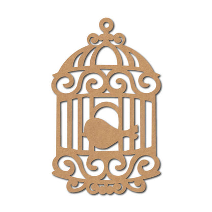 Bird Cage Cutout MDF Design 4