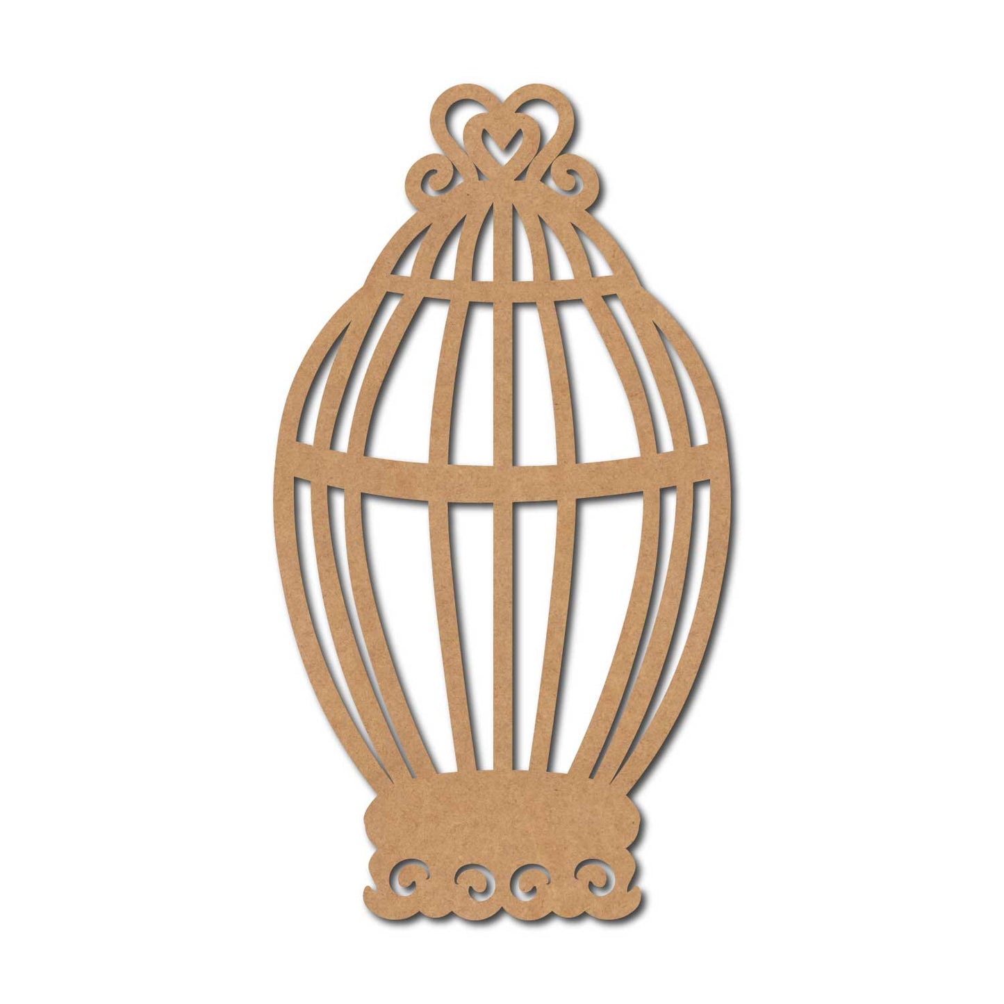 Bird Cage Cutout MDF Design 5