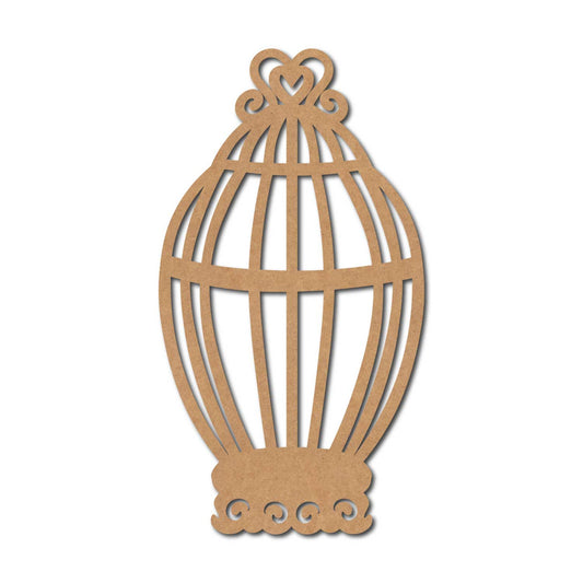 Bird Cage Cutout MDF Design 5