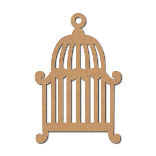 Bird Cage Cutout MDF Design 7