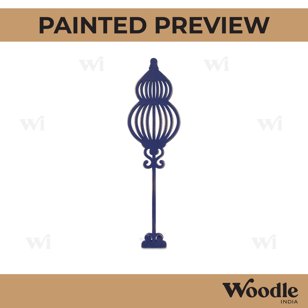 Bird Cage Cutout MDF Design 8