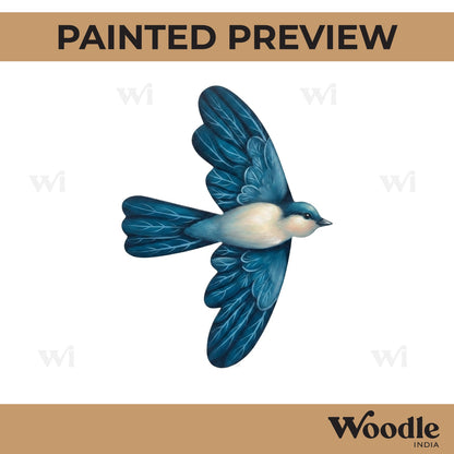 Bird Cutout MDF Design 1