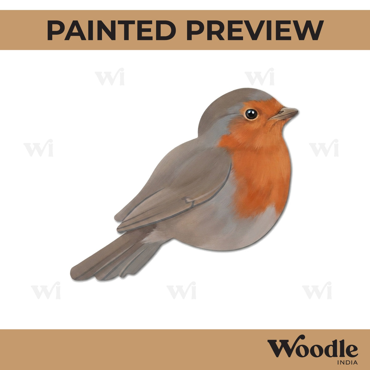 Bird Cutout MDF Design 10