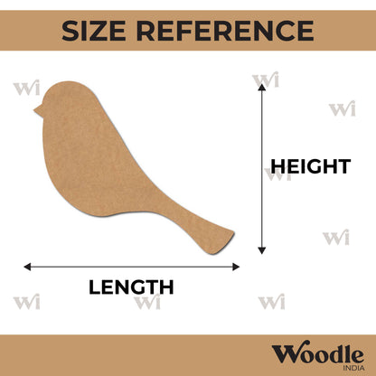 Bird Cutout MDF Design 11