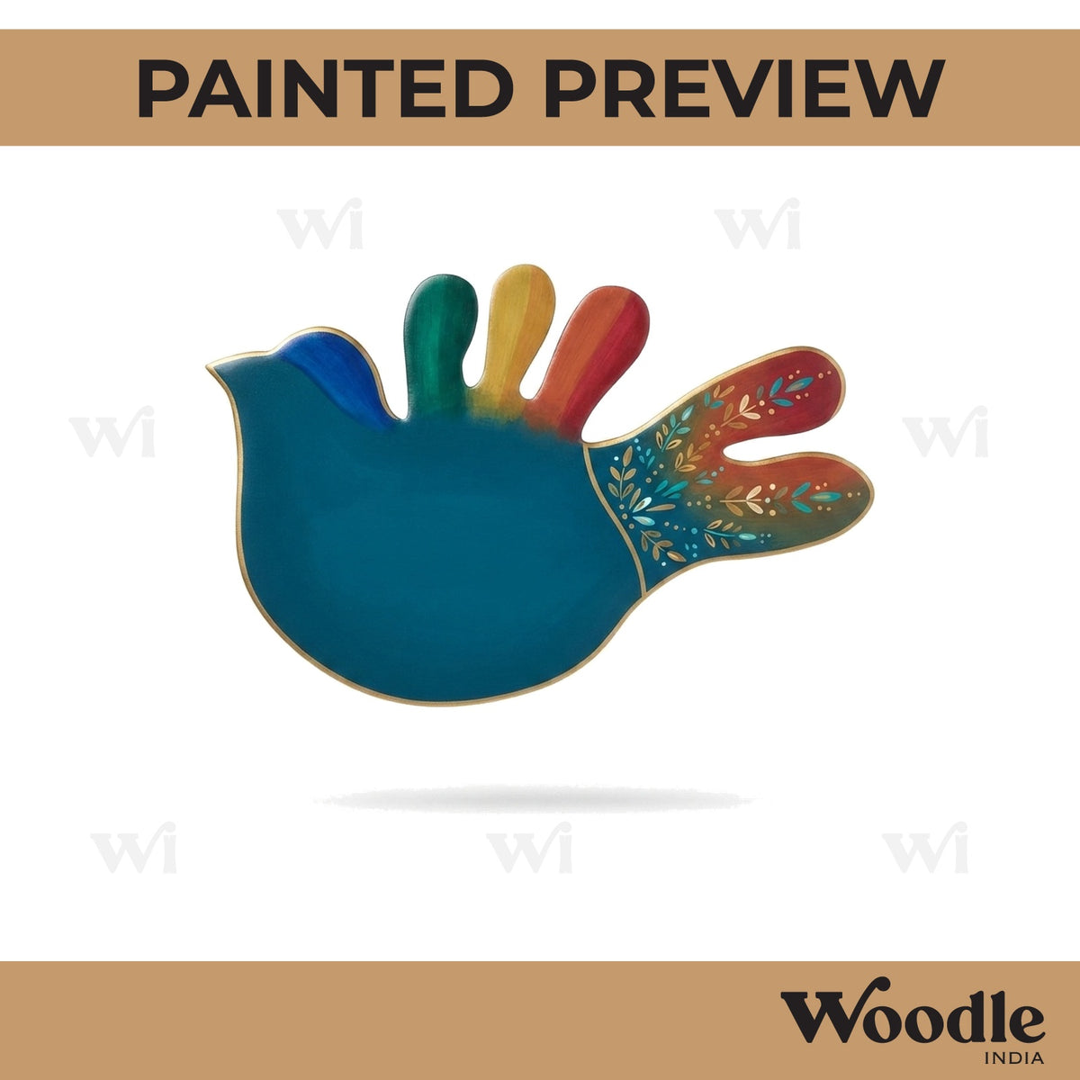Bird Cutout MDF Design 12