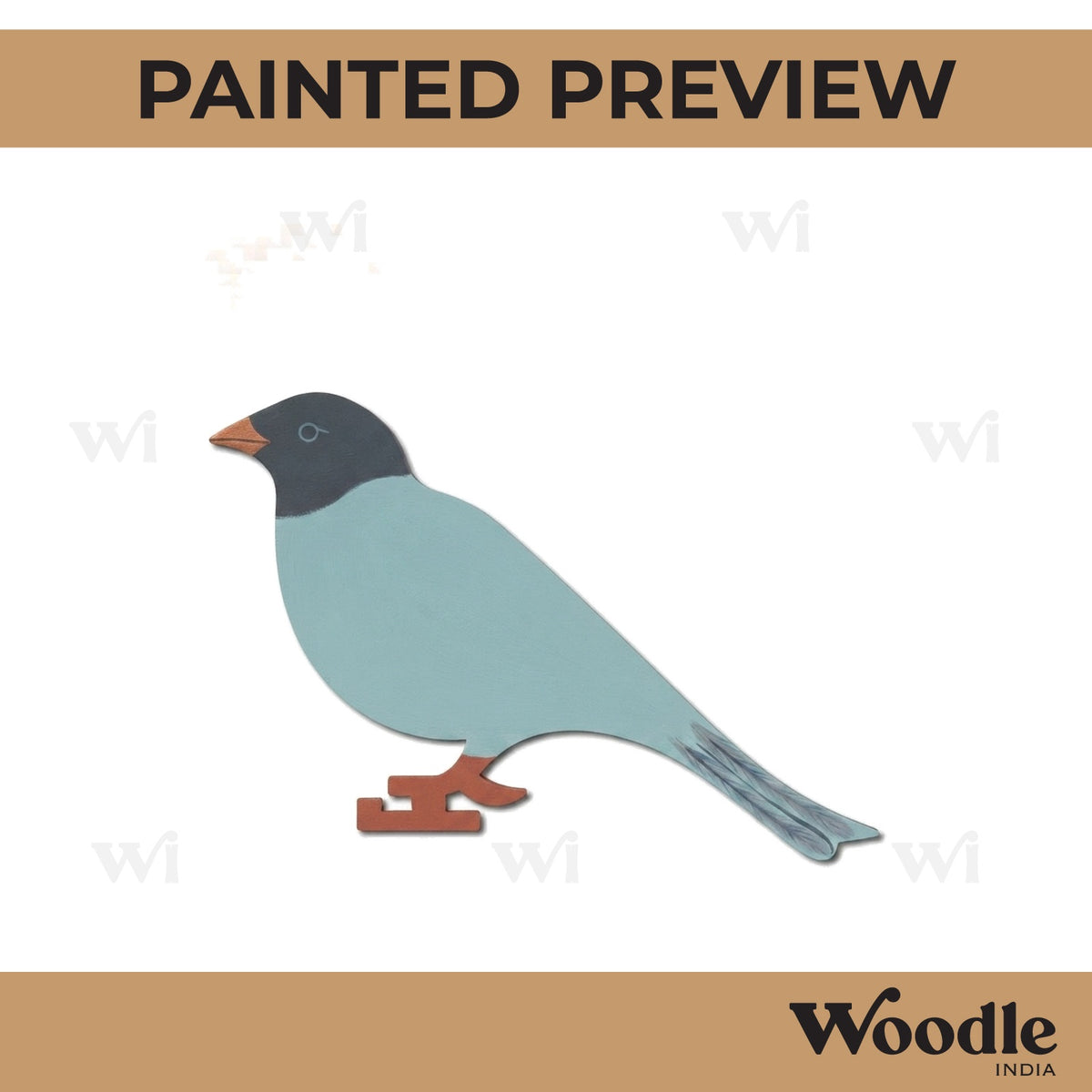 Bird Cutout MDF Design 13