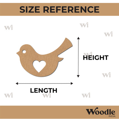 Bird Cutout MDF Design 14