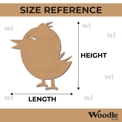 Bird Cutout MDF Design 16