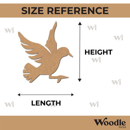 Bird Cutout MDF Design 23