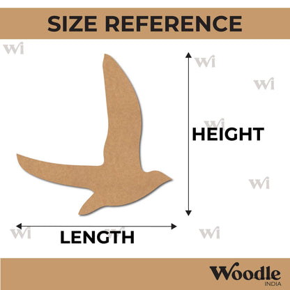 Bird Cutout MDF Design 25