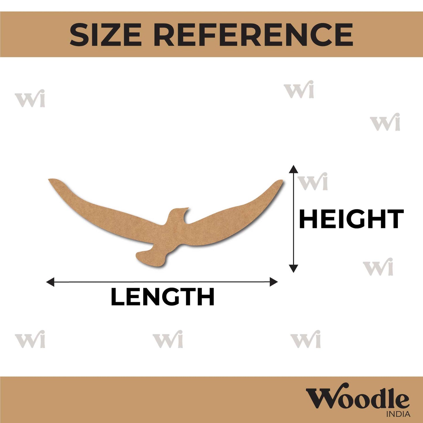 Bird Cutout MDF Design 26