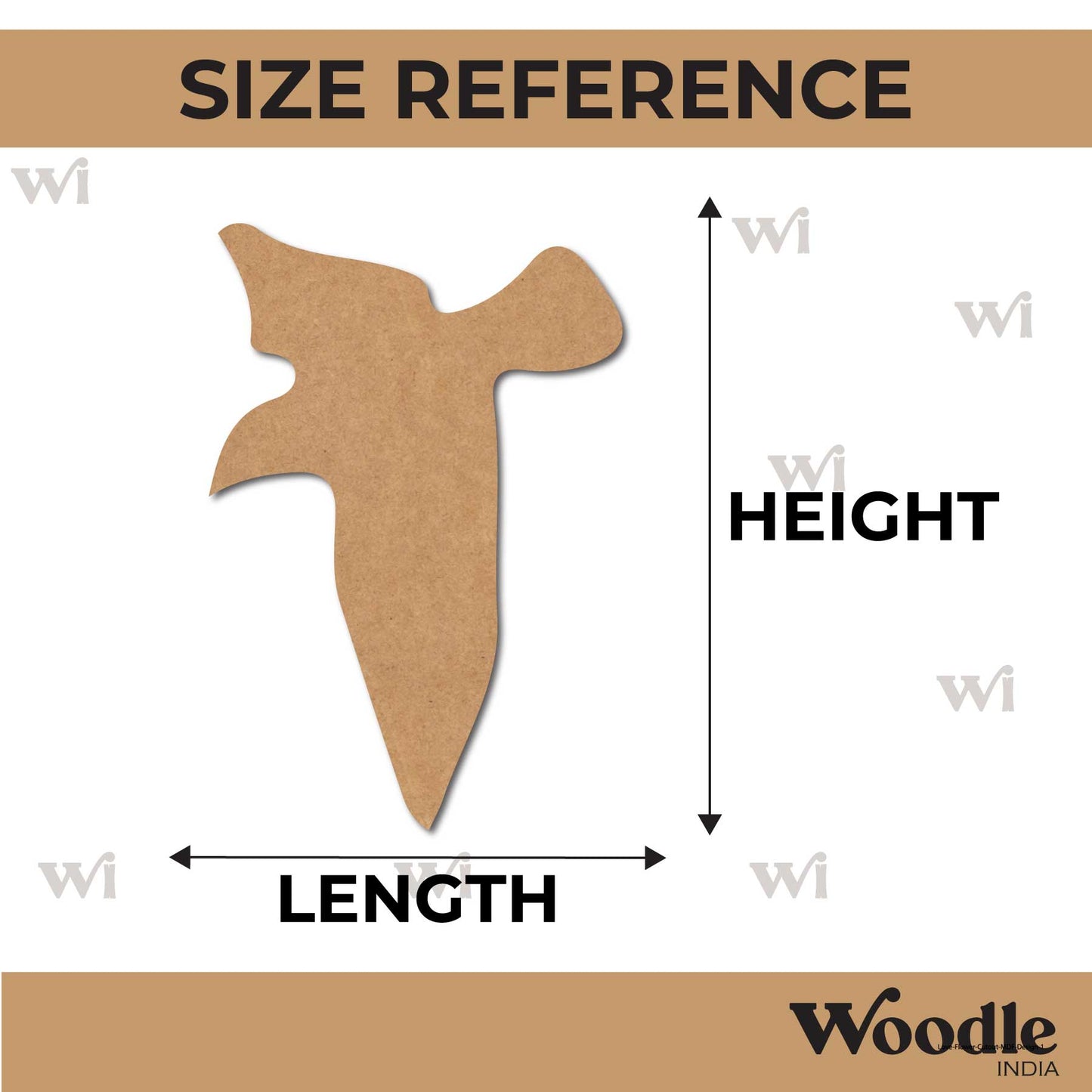 Bird Cutout MDF Design 27